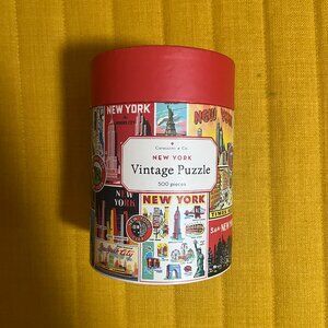 Vintage New York City Collage 500 Piece Puzzle